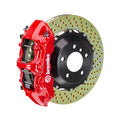 Brembo 07-15 TT 2.0T Front GT BBK 6 Piston Cast 355x32 2pc Rotor Drilled-Red