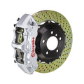 Brembo 07-15 TT 2.0T Front GT BBK 6 Piston Cast 355x32 2pc Rotor Drilled-Red
