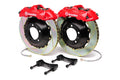 Brembo 04-17 WRX STi Front GT BBK 6 Piston Cast 355x32 2pc Rotor Slotted Type1-Red