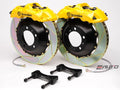 Brembo 03-08 SL500 Front GT BBK 6 Piston Cast 355x32 2pc Rotor Slotted Type1-Yellow