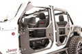 18C JL 4DOOR; FRONT DOOR; RATTLE RESISTANT NONLOCKING DOOR HANDLES LIMITING STRAPS