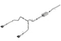 Borla cat-back exhaust installed view