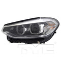 1821 BW X3 LED w/ CORNERING HEADLIGHT ASSY LH