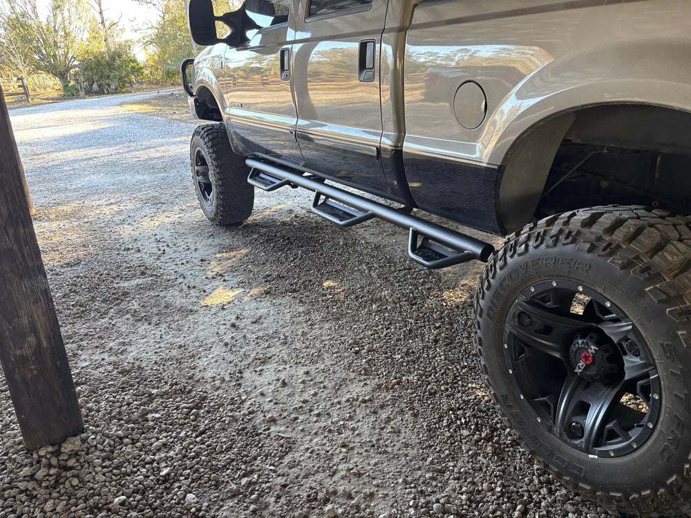0713 SILVERADO REAR ELEVATION BUMPER FINE TEXTURED BLACK
