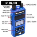 Rugged Radios NASCAR and IMSA Racing Comm System IMSA / R1 / Blue