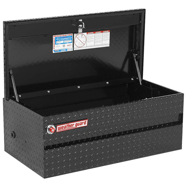 37IN ALUMINUM ALLPURPOSE CHEST COMPACT 6.0 CU FT GLOSS BLACK FINISH