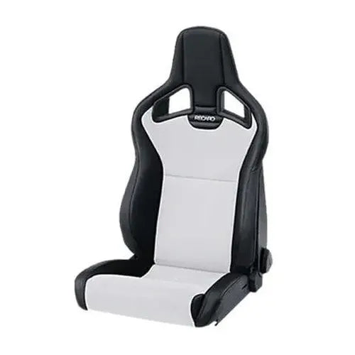 Recaro Cross Sportster CS Driver Seat - Black Leather/Black Leather (Silver Logo)