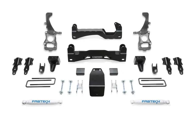 Fabtech 2021 Ford F150 4WD 6in Basic Sys w/Perf Shks