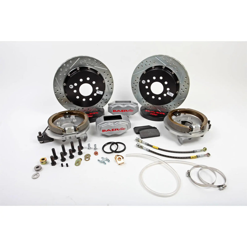 13 SS4 Brake Sys RR Slvr 90-93 Saleen