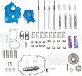 S&S Cycle 2017+ M8 Models Gear Drive 550G Cam Chest kit w/ Chrome Pushrod Tubes - Oil Cooled