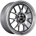 BBS LM-R 19x9.5 5x112 ET38 Diamond Black Center Diamond Cut Lip Wheel -82mm PFS/Clip Required