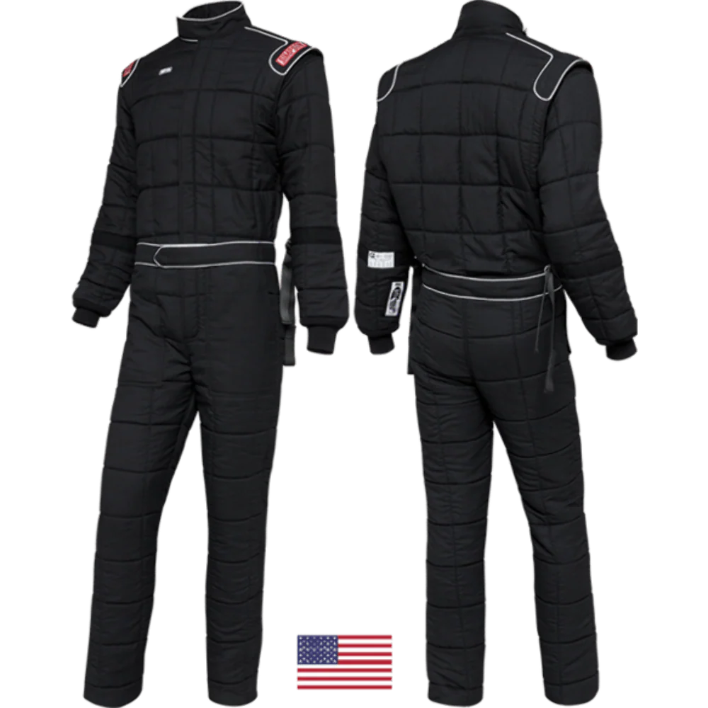 STD 48 SLT SFI 20 XLG BLK SUIT