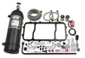 Dry Nitrous Plate System For Holley LS Hi Ram Intake Manifold Black 1-Piece Black Billet Aluminum With 15 Lb Black Bottle NOS