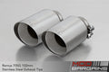 Remus chrome axle-back exhaust