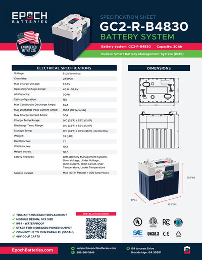 EPOCH BATTER auto part