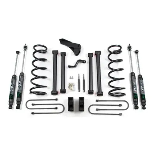 08 Dodge RAM 2500/3500 5.0 Inch Lift Kit With Nitro Shocks Zone Offroad
