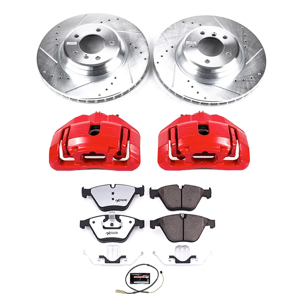 Power Stop 11-13 BMW 335i xDrive Front Z23 Evolution Sport Brake Kit w/Calipers
