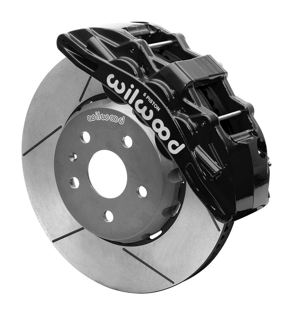 Wilwood Caliper Black SX6R 4.04in Piston 1.25in Disc