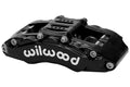 Wilwood Caliper - AT6 Lug Mount Black 1.75in/1.38in/1.38in Piston .75in Rotor - Left Side
