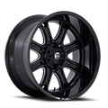 D853 24X12 5X5/5.5 G-BLK MILL -44MM