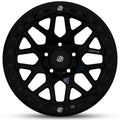 Baja Built Renegade 17x9 6x135 -12mm 4.5 Offset Glossy Black Finish Glossy Black Beadlock Ring For Raptor