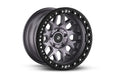 Baja Built Renegade 17x9 5x5 -38mm 3.5 Offset Satin Graphite Finish Matte Black Beadlock Ring For Jeep JK JL JT