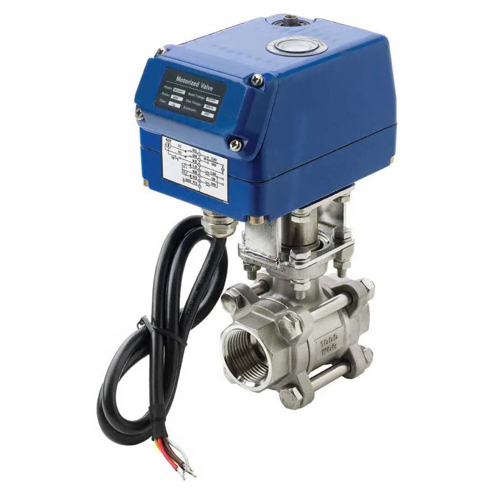 MOTORIZED BALL VALVE 12 VOLT, 1/2''