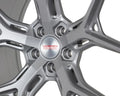 Vossen HF5 - 19x10 - ET28 - 5x120.65 - 70.3 - Deep - Satin Silver