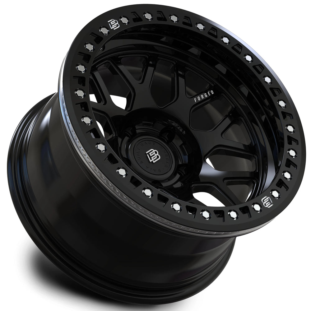 Baja Built Wheels black auto part