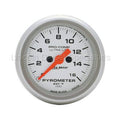 AutoMeter Gauge Kit 5 Pc. 3-3/8in. & 2-1/16in. Elec. Speedo W/Lcd Odo Prestige Antique. Ivory