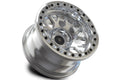 Baja Built Lite Brite Outlaw 17x9 5x5 -12mm 4.5 Offset Machined Raw Finish Machined Raw Beadlock Ring For Jeep JK JL JT Special EDition Lite Brite Outlaw