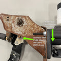 Chase Bays hardware kit close-up