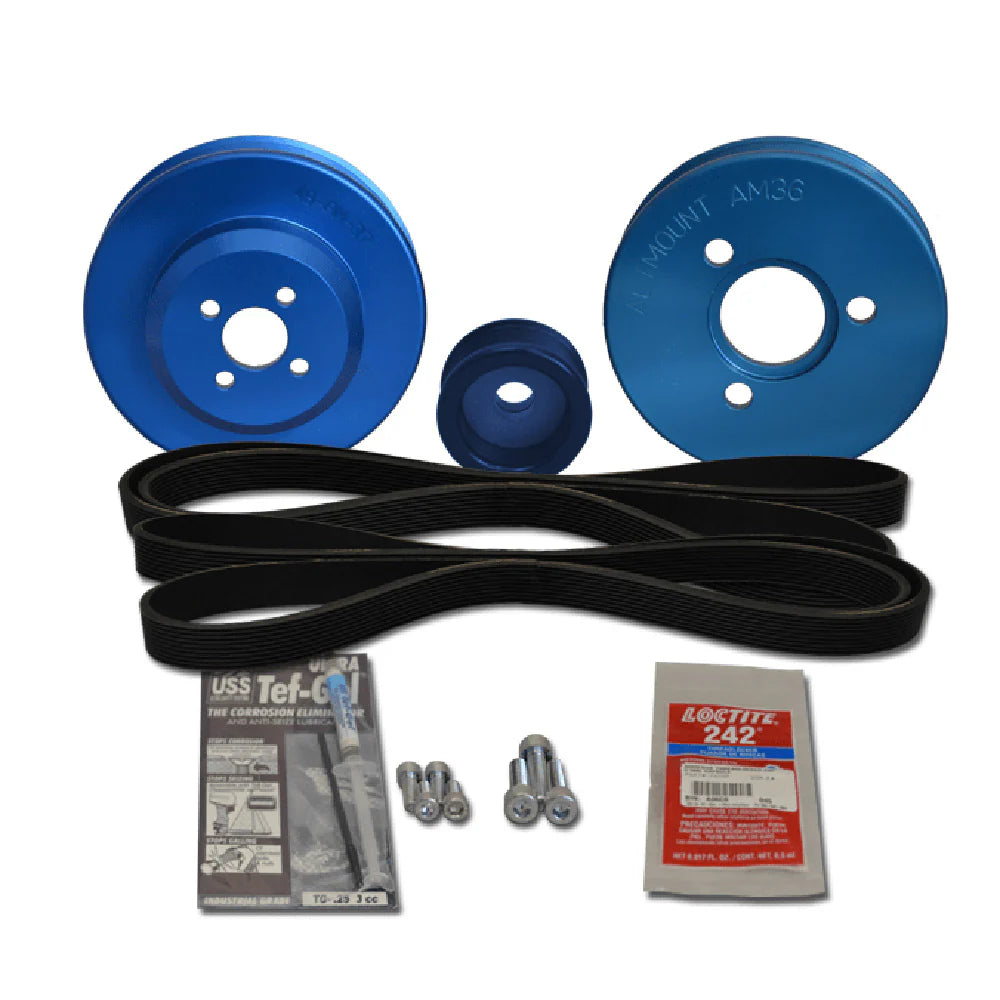 PULLEY KIT YANMAR 3JH5 3JH4-E 4J