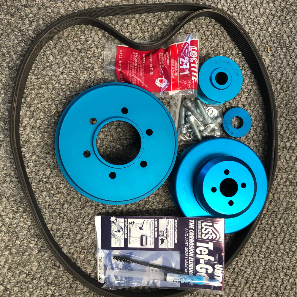 PULLEY KIT YANMAR 4JH3 -TE -HTE