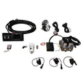 The Evo Bluetooth management system allows for electronic management of all four corners offering both in vehicle operation through included RF remote or our Bluetooth app available for both iPhone and Android. A Also includes five sensor digital gauge a