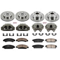 Power Stop 07-08 Cadillac Escalade Autospecialty Kit w/ Calipers - Front and Rear