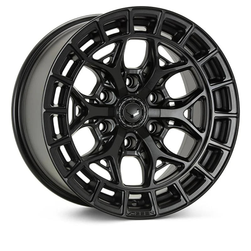 Vossen HFX-6 20x10 - 6x135 - ET-18 - Super Deep - 87.1 - Satin Black Wheel