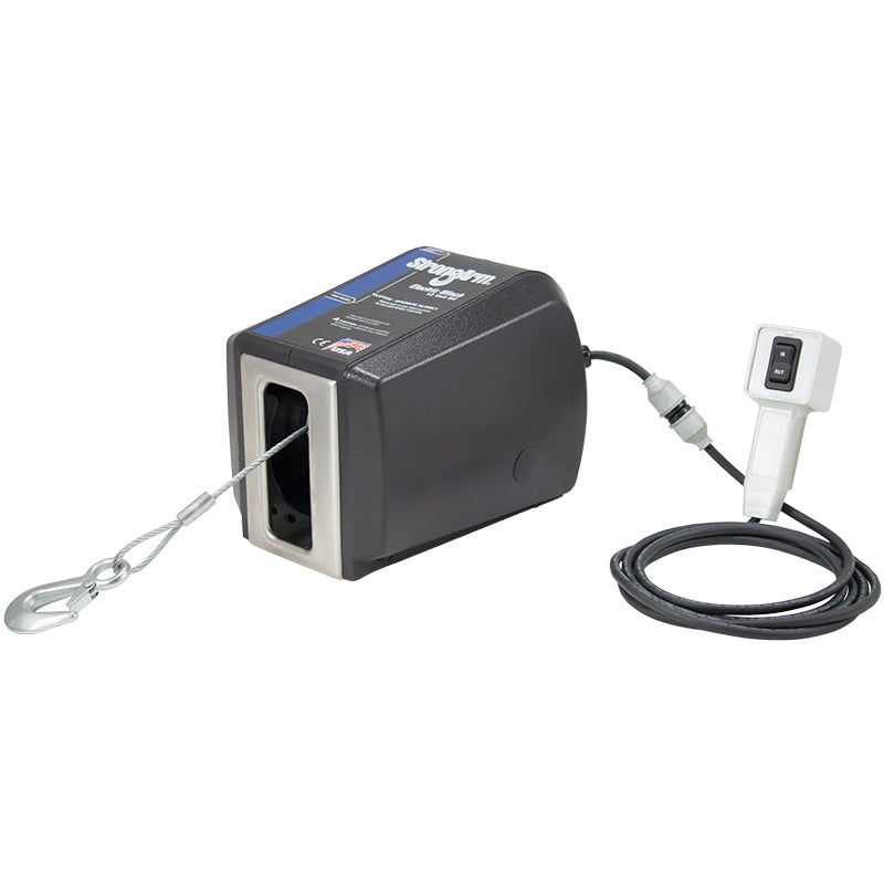 ELECTRIC WINCH W/12 VOLT DC MOTOR