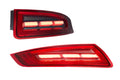 XB LED Tail Lights: Porsche 997.1 (05-08) (Red / Set)
