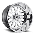 ~(55 lbs. 25X25X15)~ FF45 22x12 5x139.70 HIGH LUSTER POLISHED (-25 mm)