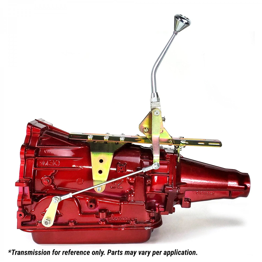 CO SHIFTER GM 4L60E CHROME 12' DOUB
