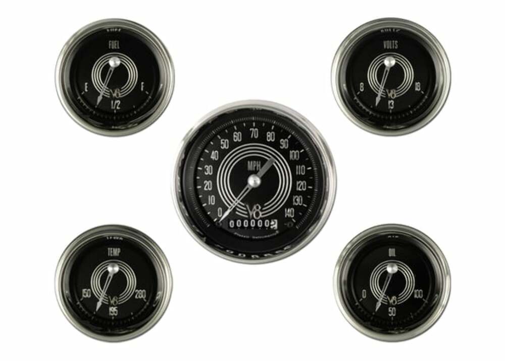 V8 SPEEDSTER 5 GAUGE SET-GM