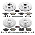 Power Stop 10-15 BMW 550i GT Front & Rear Z23 Evolution Brake Kit