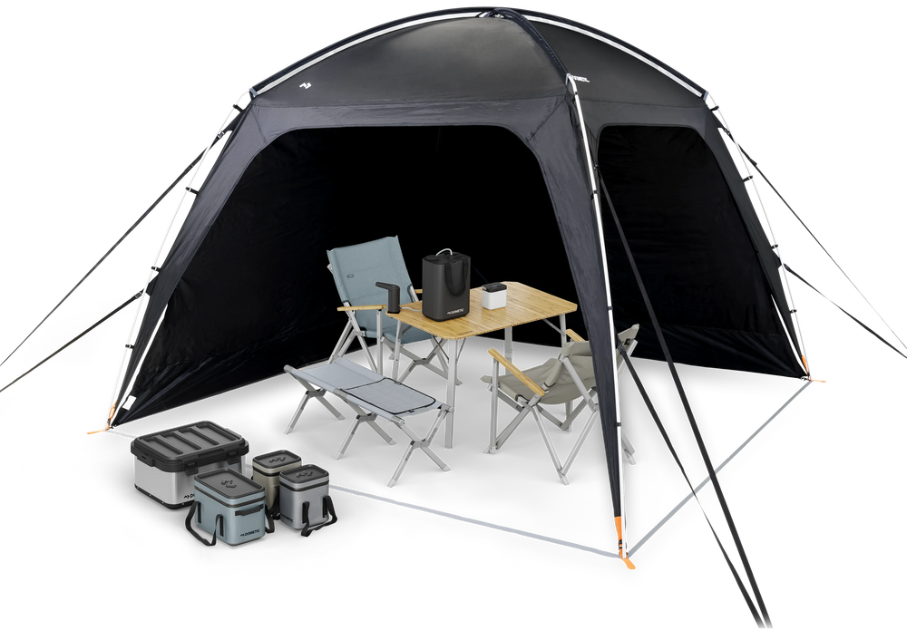 Dometic USA black awning