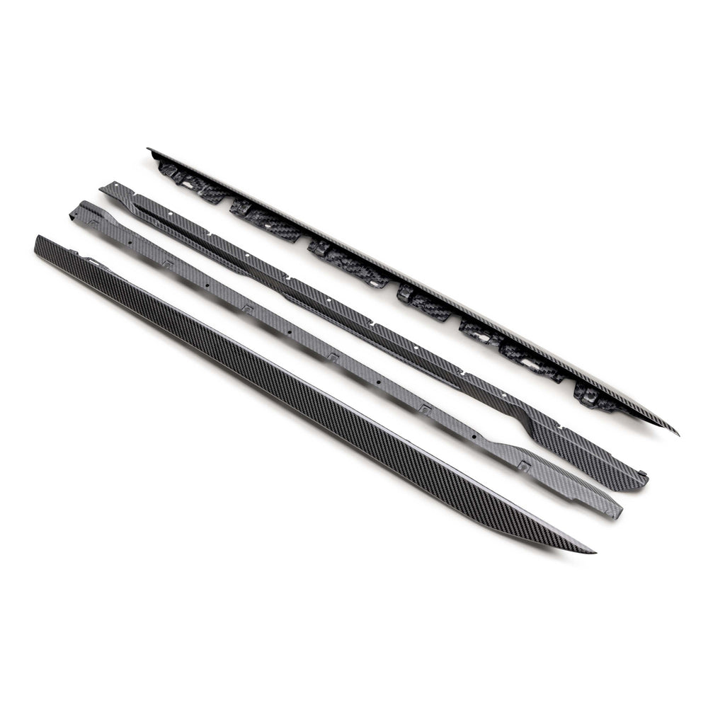 CARBON FIBER REAR ROOF TRIM FOR 202