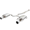 0409 SUBARU LEGACY GT GEN 4 3IN CATBACK SYS W/ DUAL SIDE OVAL MUFFLER