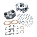 S&S Cycle 79-84 BT Super Stock 3-5/8in Bore Band Style Dual Plug Cylinder Head Kit - Natural
