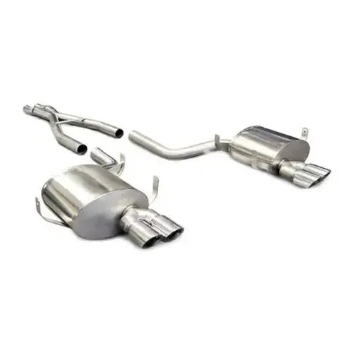 2.5 Inch Cat-Back Sport Dual Rear Exit Exhaust 3.0 Inch Polished Tips 98-03 BMW M5 E39 Stainless Ste