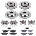 Power Stop 15-19 Ford Edge Autospecialty Kit w/ Calipers - Front and Rear