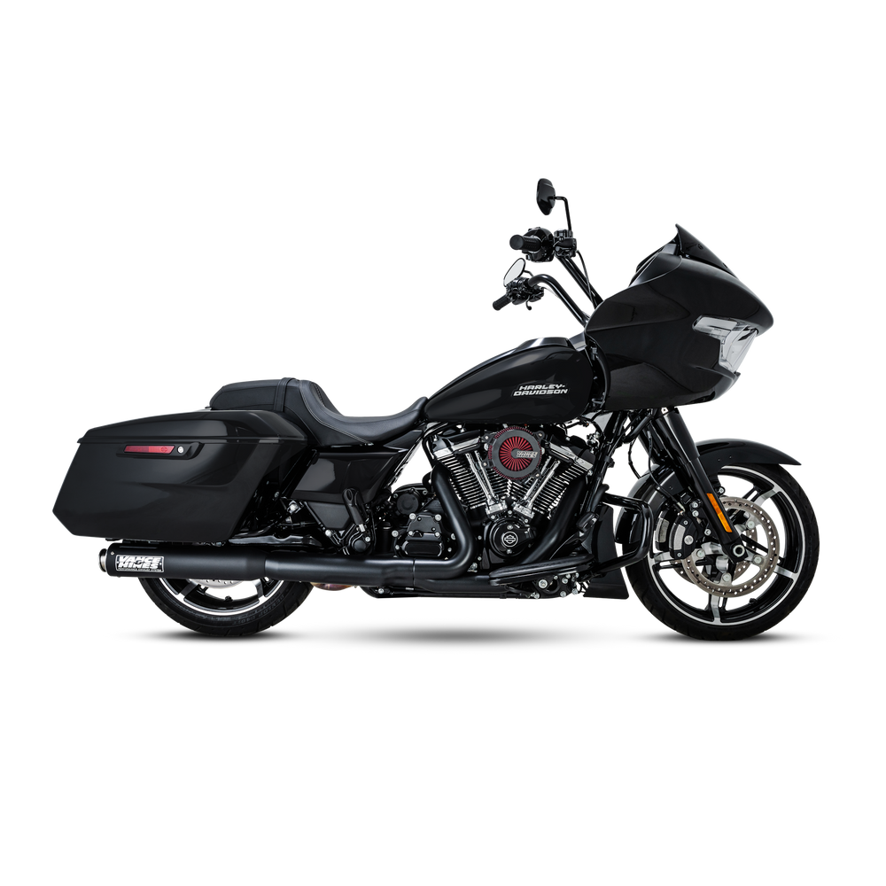 Vance & Hines 17-24 Harley Davidson Touring Supersport Slip-On - Black